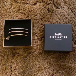 Coach bracelets 😍